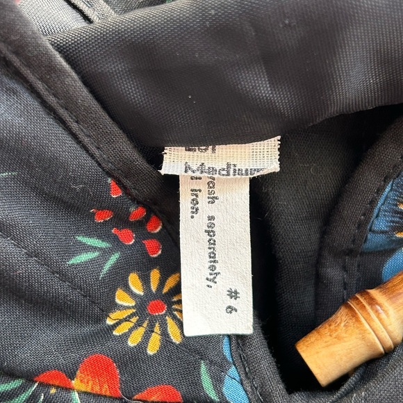 Vintage Wildflower Floral Botanical Quilted Togggle Jacket - Picture 9 of 10